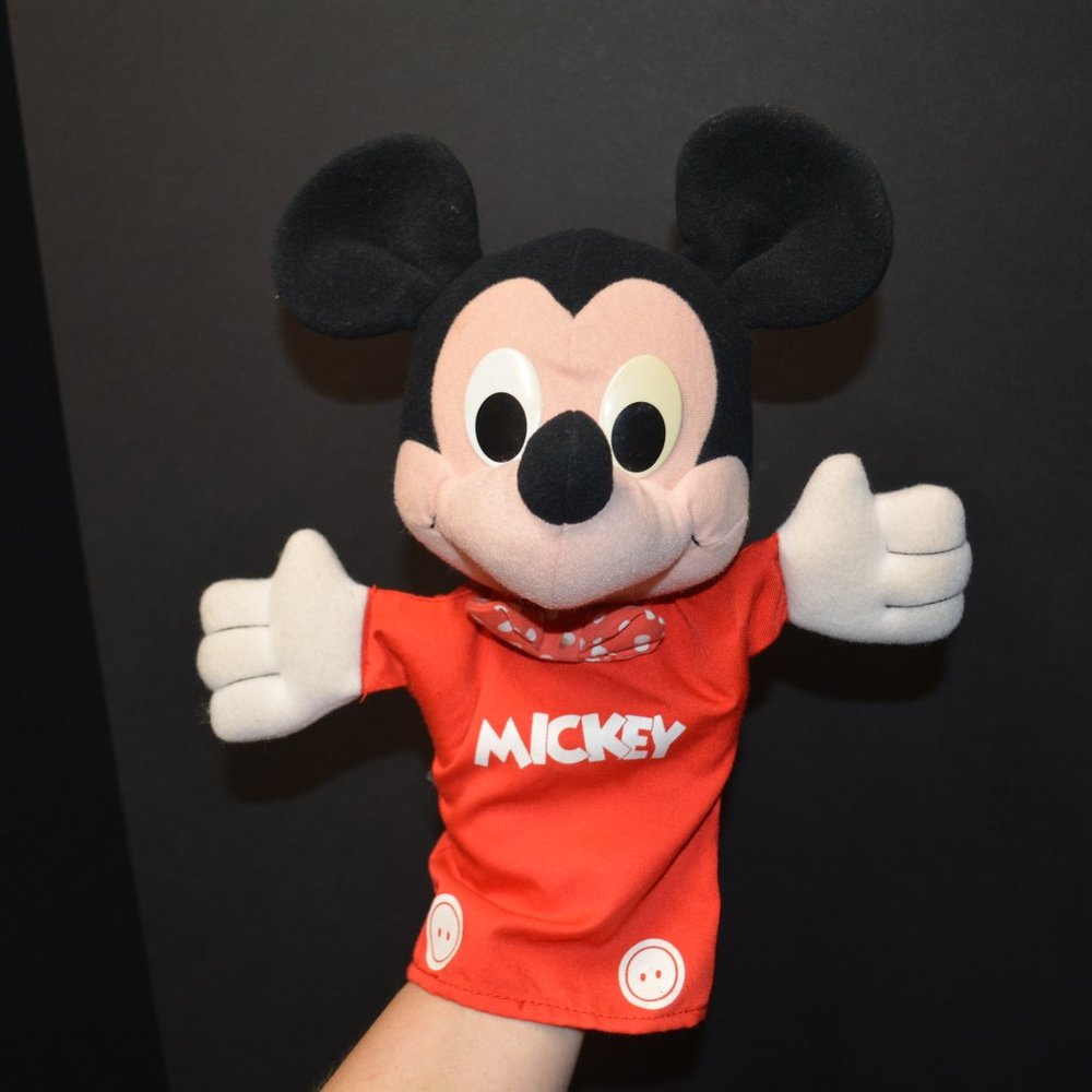 Playskool Mickey Mouse Plush Hand Puppet Disney